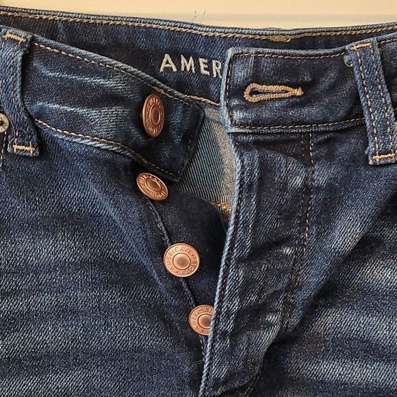 American Eagle jeans size 4 tomgirl good pre-owned condition - Picture 4 of 8